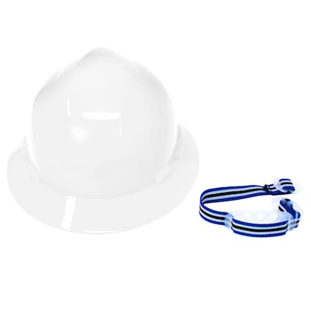 Safe Handler Professional Full Brim Hard Hat, White BLSH-ESSU-HDPE-HH4W